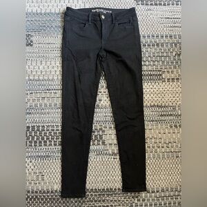 🦅 American Eagle ‘Super Super Stretch’ Jeggings in Black, Size US 8 Long